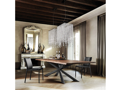 Spyder Wood Dining Table - 118W