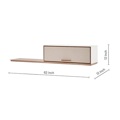 Module horizontal supérieur du meuble TV Brita