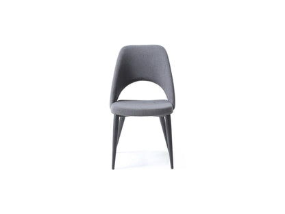 Chaise de salle à manger Abby bleu marine