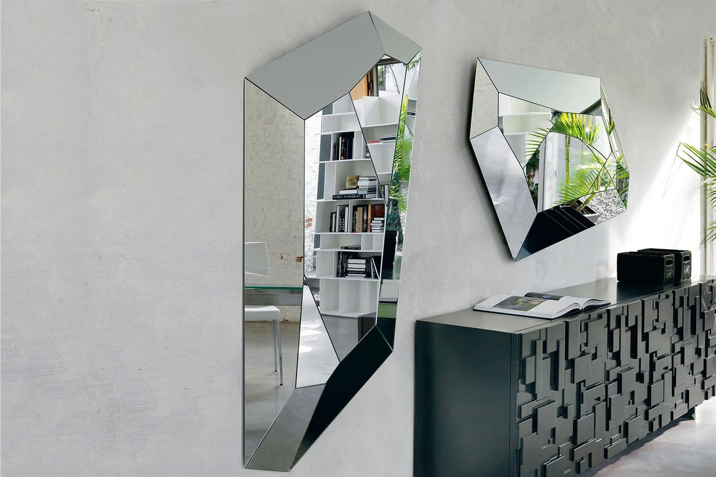 MIROIR MURAL DIAMANT 