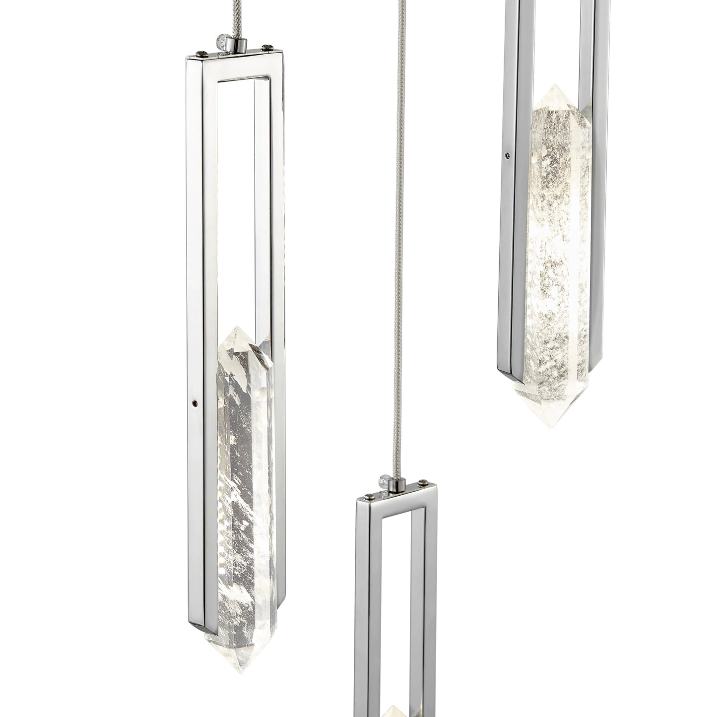 LUSTRE ELLIE 10 LUMIÈRES | CHROME 