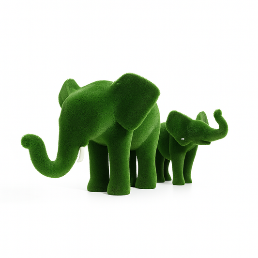 Elephant Grass Topiary Collection