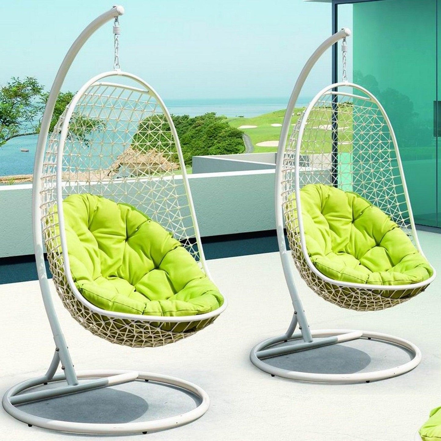 ENCOUNTER SWING OUTDOOR PATIO LOUNGE CHAIR