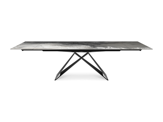 Premier CrystalArt Drive Dining Table - 78W