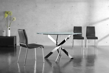 Table à manger ronde Fabiano
