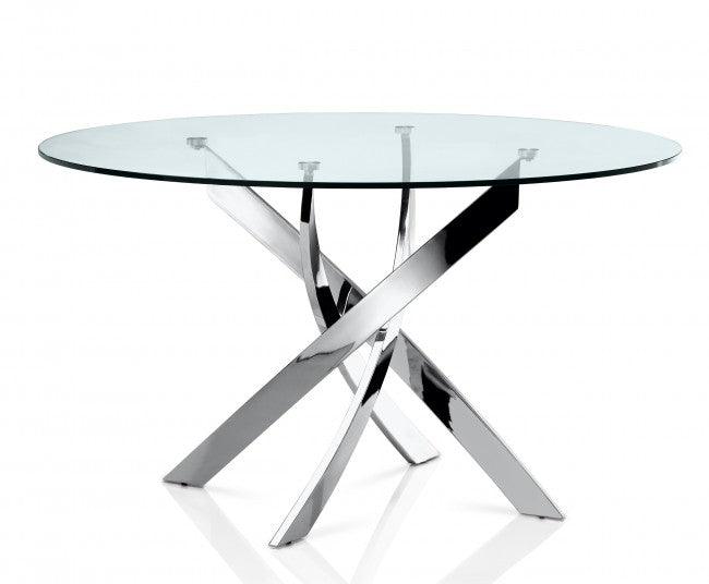 Table à manger ronde Fabiano