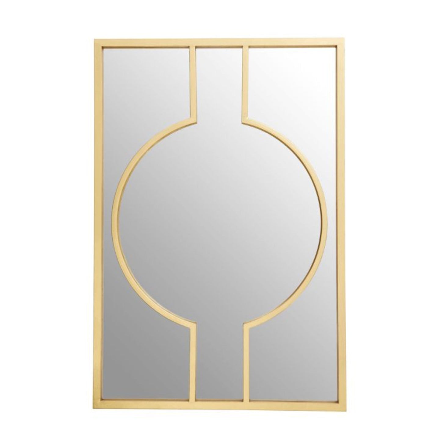 Miroir à cadre doré Gaia