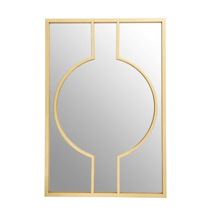 Miroir à cadre doré Gaia