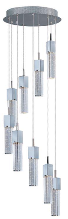 Fizz III, suspension à 9 lumières LED