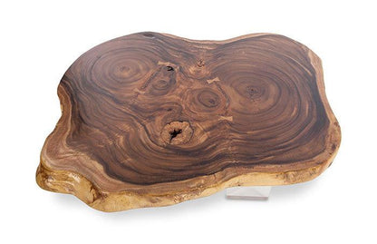 Table basse flottante en bois de Chamcha