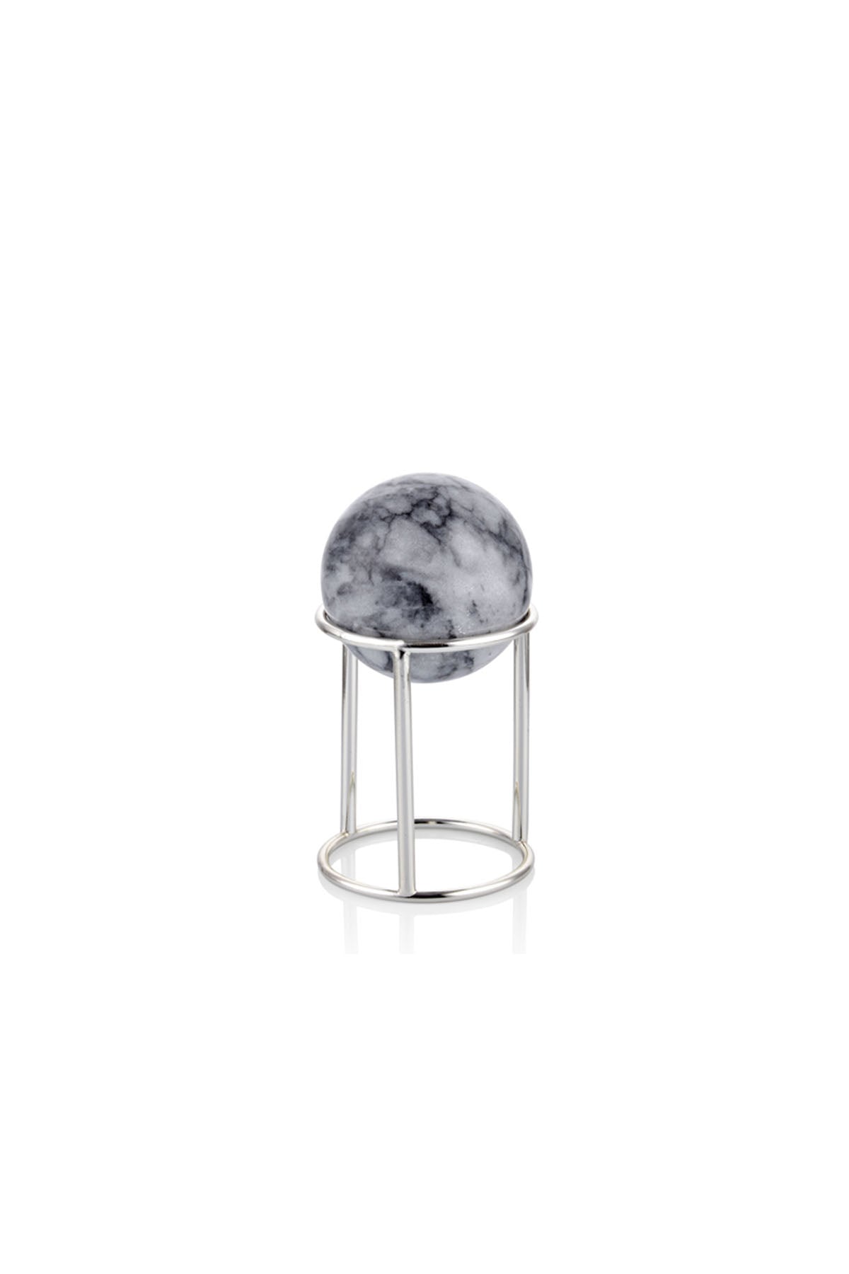 Objet sphérique moyen en marbre Lorenta 