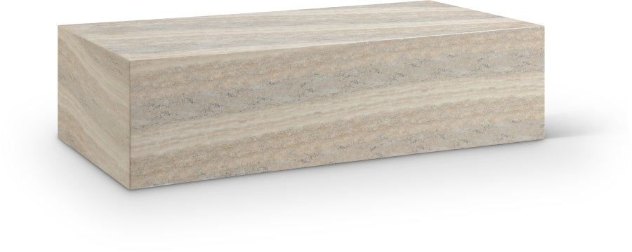 Table basse en travertin Petra