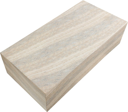 Table basse en travertin Petra