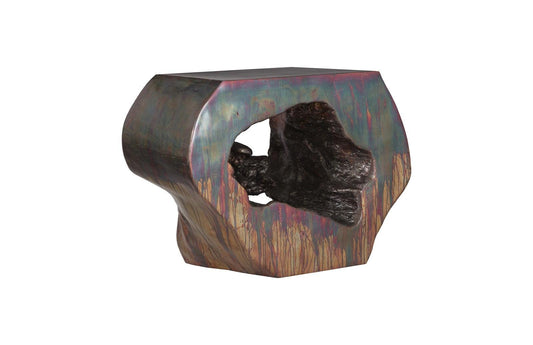 Plateada Hollow Console Cooper Patina