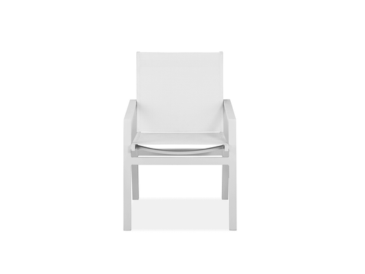 Fauteuil de salle à manger d'extérieur Brynne : lot de 2
