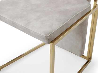 Chaise de salle à manger Cantrell : lot de 2