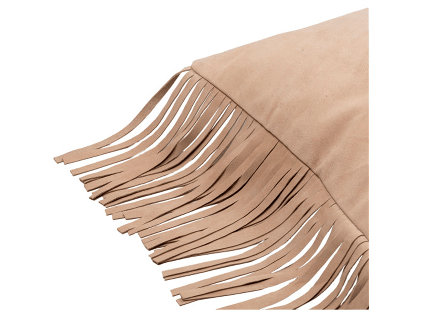 Coussin à franges