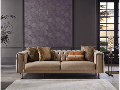 Canapé convertible en tissu de la collection Montenegro