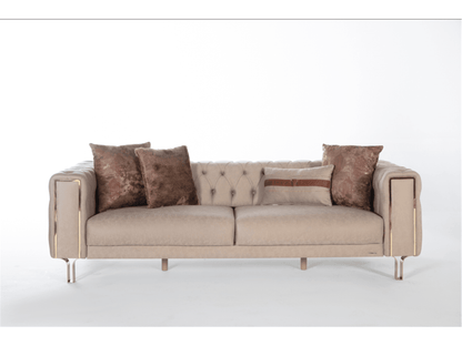 Canapé convertible en tissu de la collection Montenegro