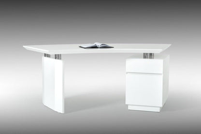 Sky Modern White Office Desk