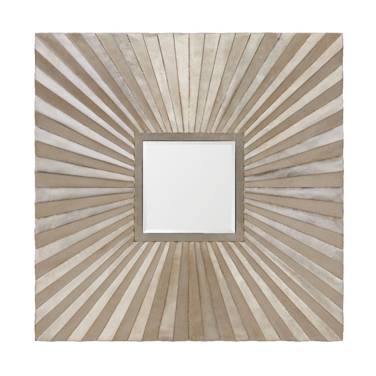 Miroir Starburst en or champagne