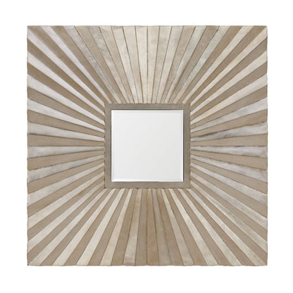 Miroir Starburst en or champagne