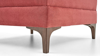 Pouf carré d'angle Teos