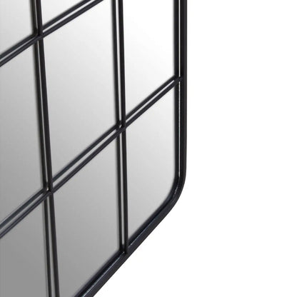 Miroir rectangulaire noir